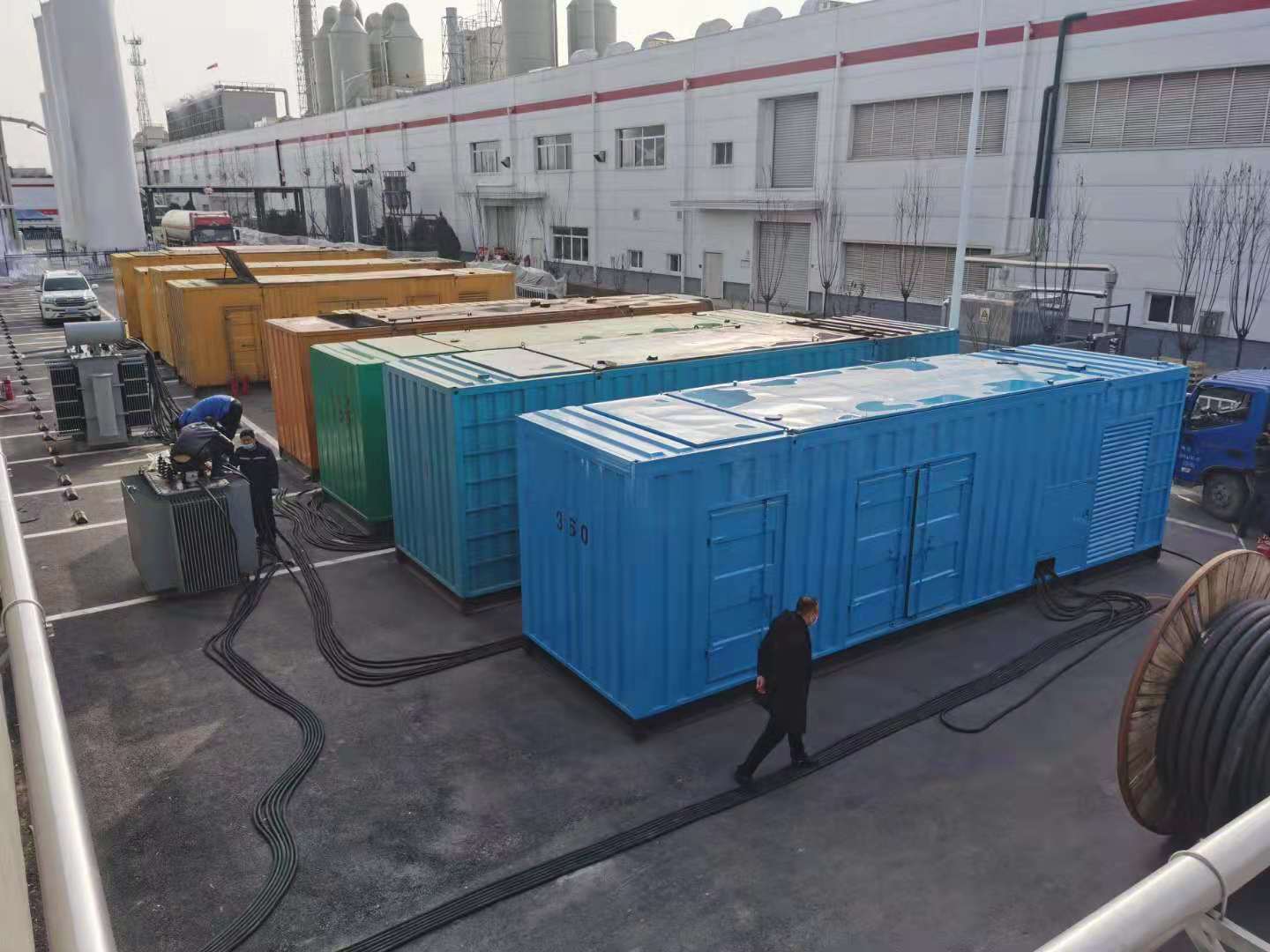 萝北出租发电机-柴油发电机组三相采用什么接法